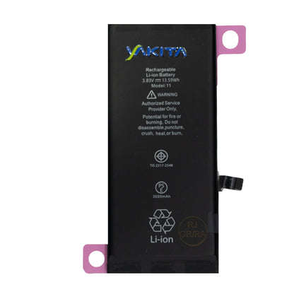Yakita High-Capacity Original Battery for Apple iPhone 11 (A2221 /A2111 /A2223) Battery 3550mAh
