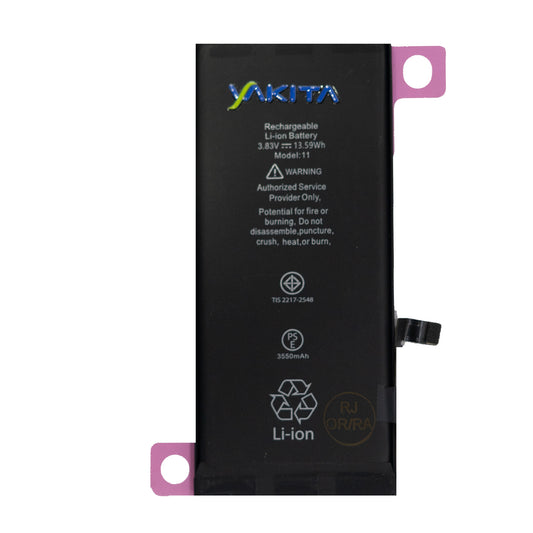 Yakita High-Capacity Original Battery for Apple iPhone 11 (A2221 /A2111 /A2223) Battery 3550mAh
