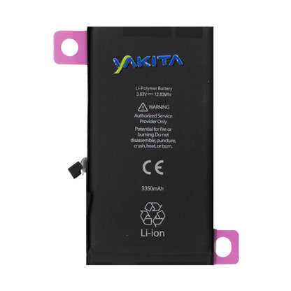 Yakita High-Capacity Original Battery Compatible for iPhone 12 Pro (A2407, A2341, A2406, A2408)3350mAh