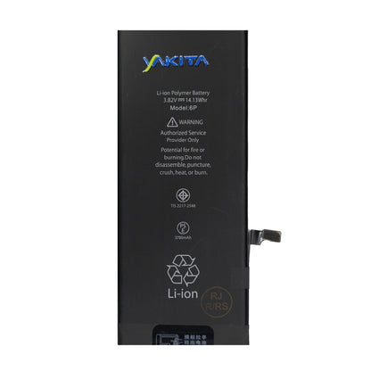 YAKITA High-Capacity Original Battery Compatible for iPhone 6 PLUS (A1522, A1524) 3700mAh