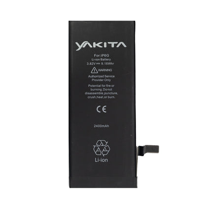 YAKITA High-Capacity Original Battery for iPhone 6 / 6G (A1549 / A1589 / A152) Battery 2400mAh
