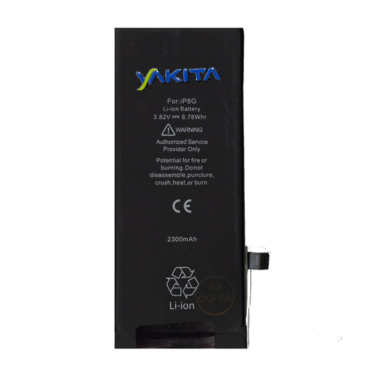 Yakita High-capacity Original Battery for Apple iPhone 8G, 8, (A1863 A1905 A1906) Battery 2300mAh