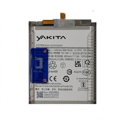 Yakita High-Capacity Original EB-BA546ABY Battery for Samsung  A34 / A54 / A25 5000mAh