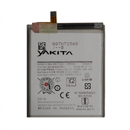 Yakita High-Capacity Original EB-BA907ABY Battery for Samsung Galaxy S10 Lite 4500mAh