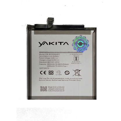 Yakita High-Capacity Original EB-BG998ABY Battery for Samsung Galaxy S21 Ultra 5G 5000mAh