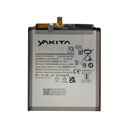 Yakita High-Capacity Original EB-BS906ABY Battery Compatible for Samsung Galaxy S22+ 5G 4500mAh