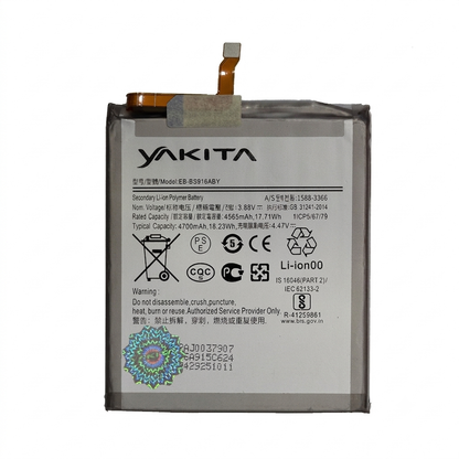 Yakita High-Capacity Original EB-BS916ABY Battery for Samsung Galaxy S23 Plus 4700mAh