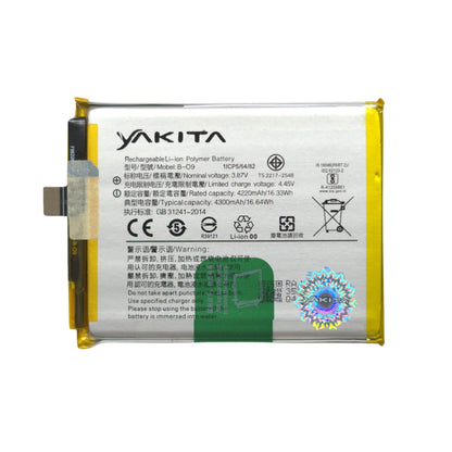 Yakita High-Capacity Original B-09 Battery for Vivo V5 Plus/1611 / X9 / X9i / X9 Plus Battery 4220mAh