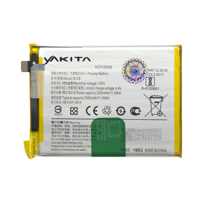 Yakita High-Capacity Original B-C8 Battery for Vivo Y69/ 1714 Battery 2930mAh