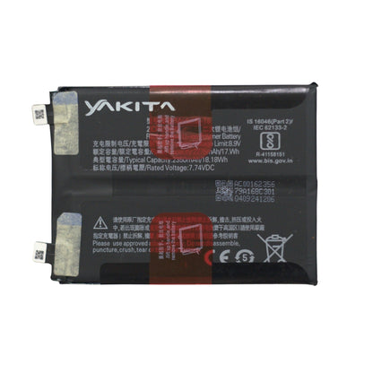 Yakita High-Capacity Original B-T8 Battery for Vivo iQOO 9 Pro 5G V2172A, 2350mAh