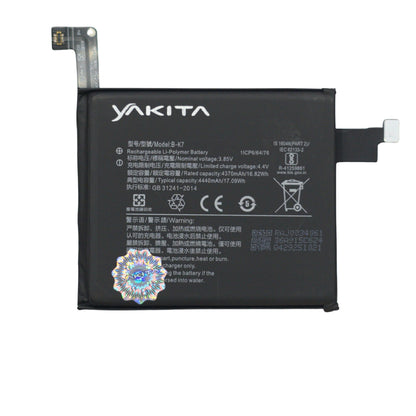 Yakita High-Capacity Original B-K7 Battery Compatible for Vivo iQOO 3 5G (I1927, I1928, V1955A) - (4440mAh)