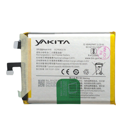 Yakita High-Capacity Original B-W2 Battery For Vivo V25 Pro (V2158) 4830mAh