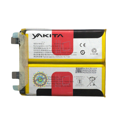 Yakita High-Capacity Original B-X5 Battery for Vivo X90 (V2241A) 2405mAh