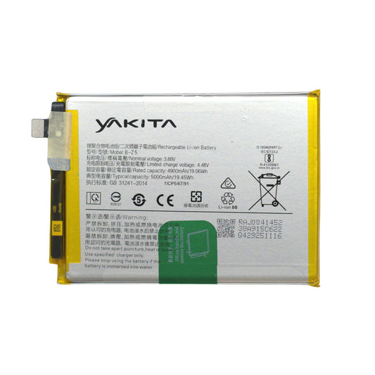 Yakita High-Capacity Original B-Z5 Battery for Vivo Y36 / Y27 (V2302,V2248) 5000mAh