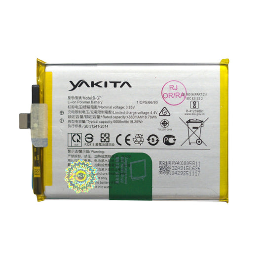 Yakita High-Capacity Original B-G7 Battery for Vivo Y12, Vivo Y15, Y17, Z1 Pro & U10 Battery 5000mAh